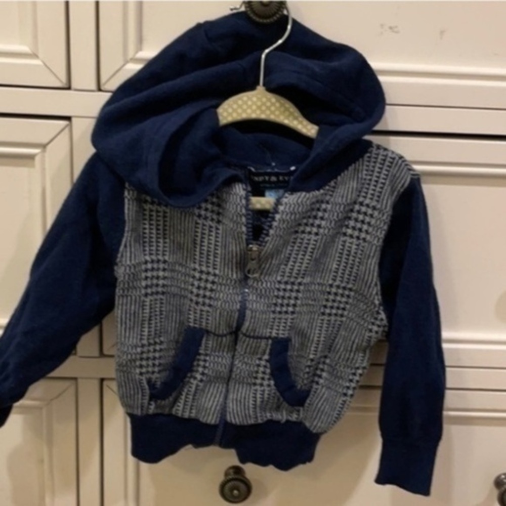Andy & Evan zip up Sweater